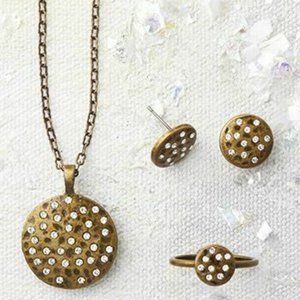 Jewel Kade 2pc Mystic Necklace/Earring Set